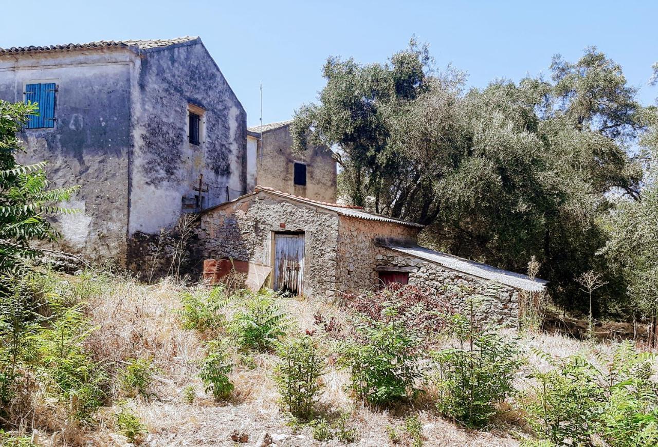 Villa Aspros - Traditionell, Ruhig Und Strandnah Лиападес Экстерьер фото